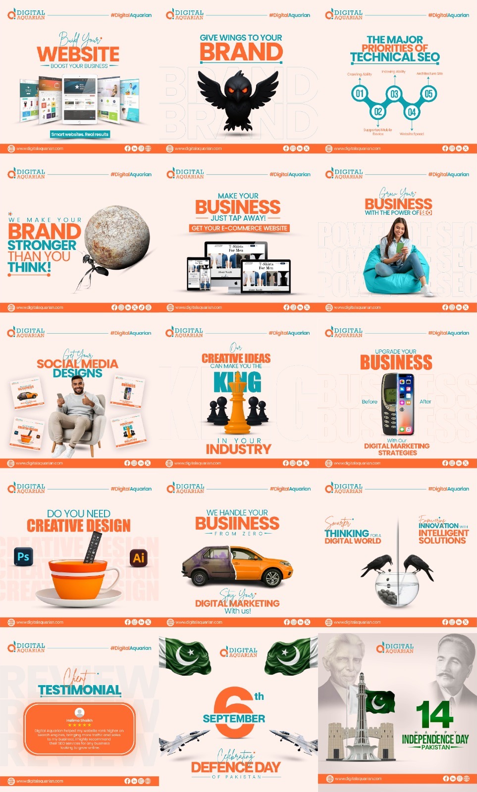 Digital Aquarian – Creative Agency